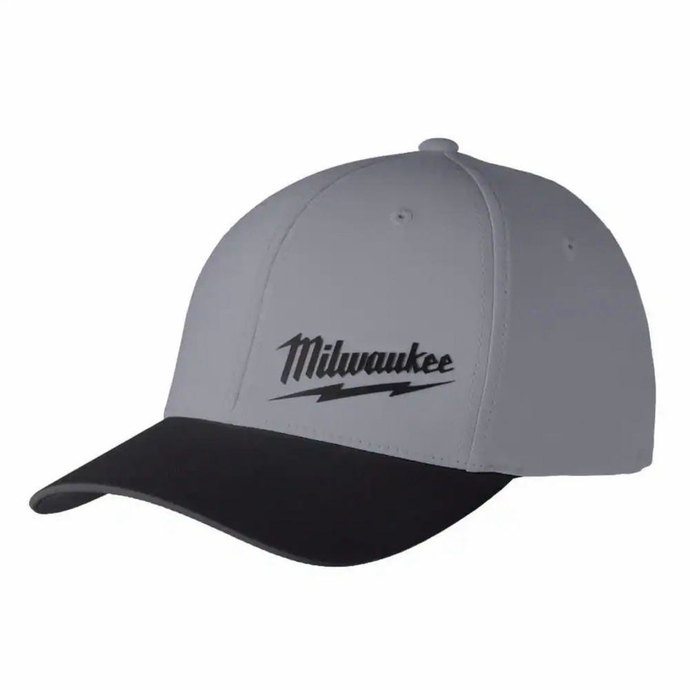 Milwaukee Tools Two-Tone Logo Cap - Gray & Black
